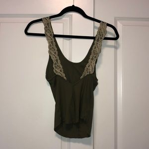 Free People Tops - Free People Green Tank Top Free People Tops - Free People Green Tank Top
